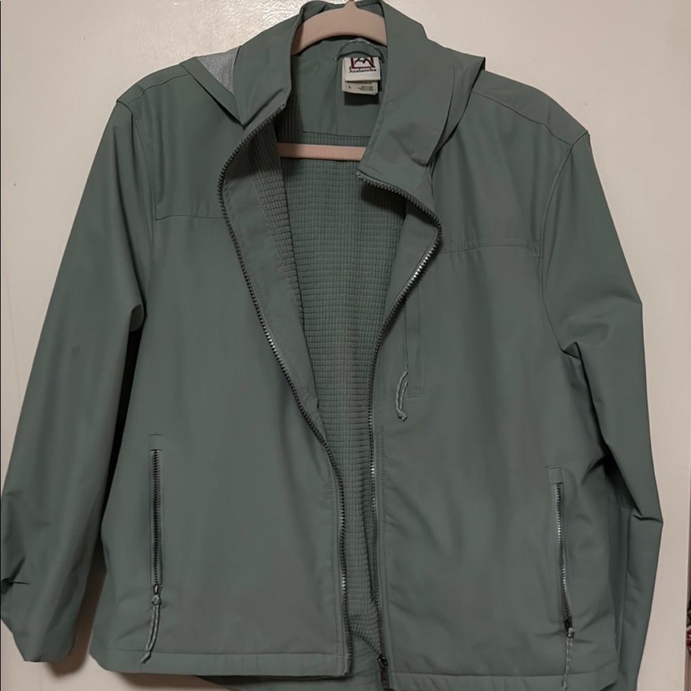 Avalanche Green Raincoat Lightweight and Versatile